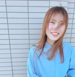 ロング yui nishiwakiのヘアスタイル
