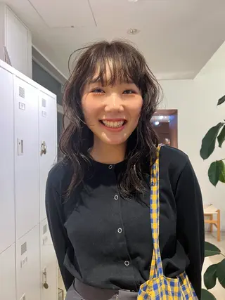 カラー 南部 綾音のヘアスタイル