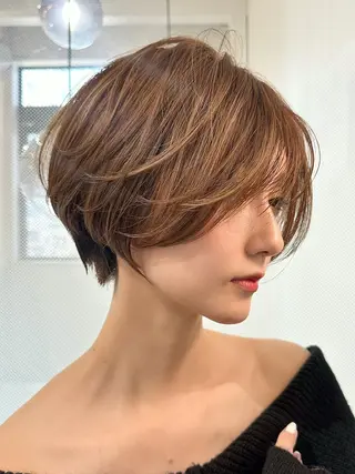 ショート taiga ショート /レイヤー/矯正🌈のヘアスタイル