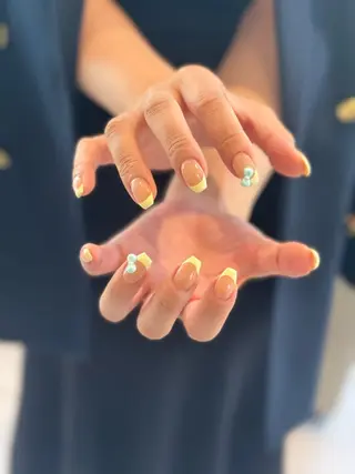 ネイル hair＆makeEARTH前橋店所属・小野 日花里のネイルデザイン