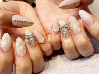 ロング NAILSALON 🍔Timna🍟のネイルデザイン