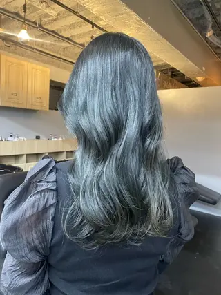 カラー 白髪ぼかし 👒堀江・ヨンスクのヘアスタイル