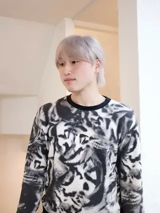 ショート カラー ヘアアレンジ メンズ 🦠カラーリスト/ 魚瀬あおい🦠のヘアスタイル