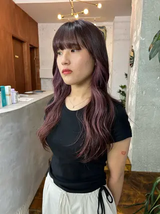 ロング 🫧透明感カラー🫧 ハシモトタケルのヘアスタイル