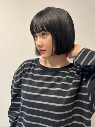 ミディアム 上原 みちるのヘアスタイル