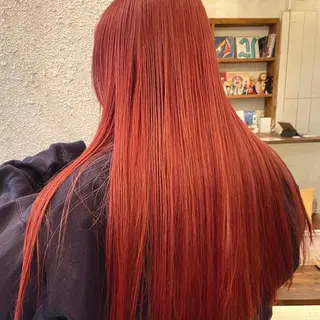 ロング カラー GO TODAY SHAiRE SALON 原宿本店所属・ボブ/レイヤー/ ハッシュカット/河内のヘアスタイル