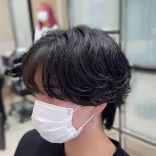 パーマ メンズ メンズ縮毛矯正 ♠️店長下平隼人のヘアスタイル