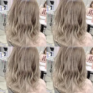 セミロング カラー ヘアアレンジ 垢抜け案内人 鈴木聖矢✂️のヘアスタイル