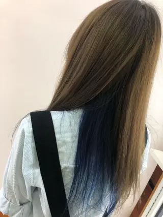 カラー 茅ヶ崎/ハイライト/ ハイトーン/関口実華のヘアスタイル