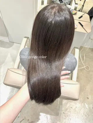 ロング カラー 透明感カラー.似合わ せ🎀amika🎀のヘアスタイル