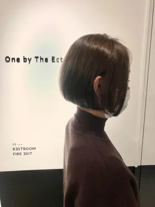 ショート カラー 片山美穂 心斎橋・北堀江のヘアスタイル