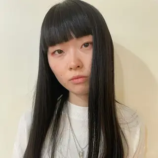 ロング ホリケ アオイのヘアスタイル