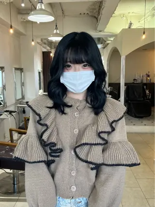 カラー nonoka🦔 モデル募集のヘアスタイル