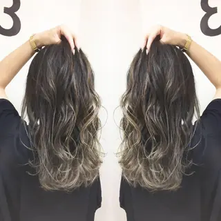 セミロング カラー AUBE HAIRazul吉祥寺所属・綺麗な髪質にしたい方 限定🌈清水 祥のヘアスタイル