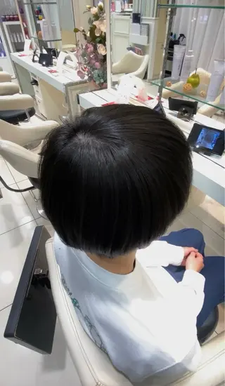 メンズ 縮毛矯正 ゆきのヘアスタイル