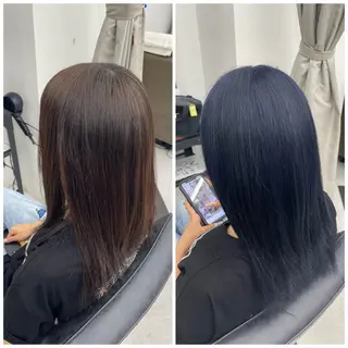 ミディアム カラー メンズ 暖色/艶髪/ 透明感カラー/なおとのヘアスタイル