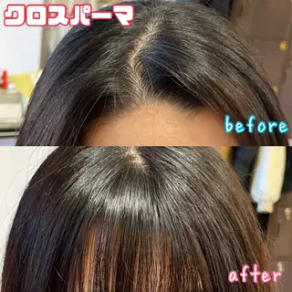 ミディアム 中村 由布紀のヘアスタイル
