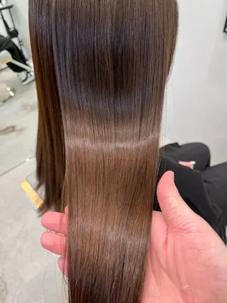 ロング カラー 菅 樹希弥のヘアスタイル
