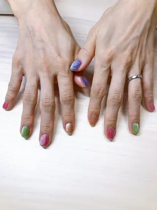 ネイル デ・アイム「nail salon MIMIPARUN」所属・ナリス化粧品 MIMIPARUNのネイルデザイン