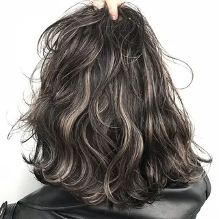 ミディアム カラー 髪質改善land千葉所属・阿部 圭悟のヘアスタイル