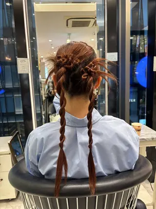 ヘアアレンジ モデル募集 🫧さやか🫧のヘアスタイル