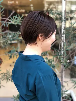 ショート カラー ✂️ｼｮｰﾄの匠✂️ 國井慎平のヘアスタイル