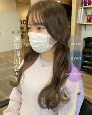 カラー 透明感のあるカラーが 得意／長谷川 健太のヘアスタイル