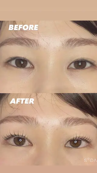 マツエク・マツパ crescent eye  渋谷店のマツエク・マツパデザイン