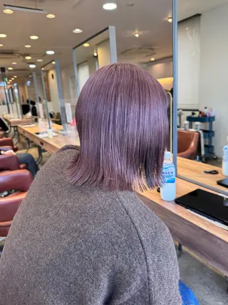 ショート カラー 聖斗 /ハイトーン/パーマのヘアスタイル