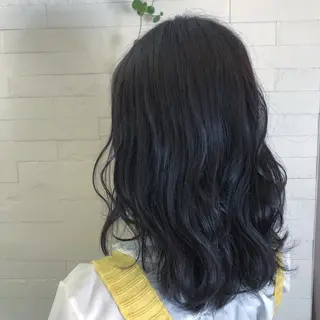 ロング カラー 大野 翼のヘアスタイル