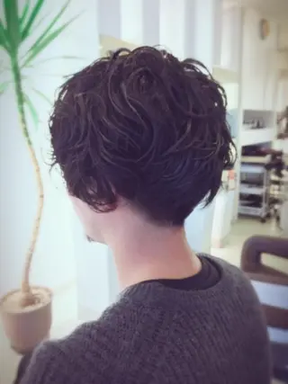 ショート メンズ COEUR🌟 山崎 朋也のヘアスタイル