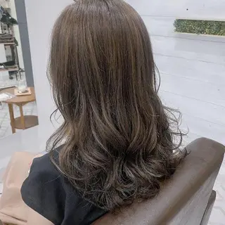 セミロング BEAUTRIUM 広尾店所属・木村 飛蕗💎 カットモデル募集のヘアスタイル