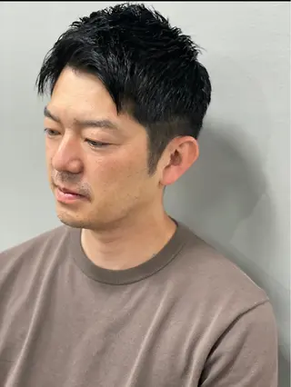 ショート Agu hair act 姫路駅前おみぞ筋店所属・カワモト ソウタのヘアスタイル