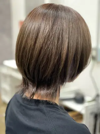 ミディアム カラー Snaly カラー特化ページのヘアスタイル