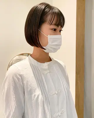 ショート カラー ヘアアレンジ Nancy所属・束感まつげ❤︎ あみのマツエク・マツパデザイン