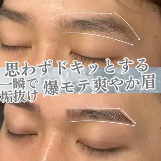 メンズ アイブロウ メンズアイブロウ ADDICT さくらの眉毛・アイブロウイメージ