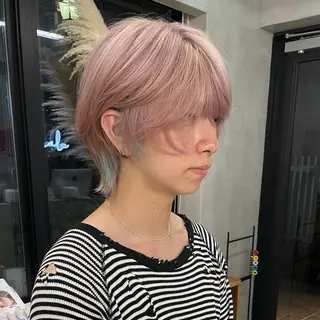 カラー メンズ 【ブリーチ特化】 イマダナツミのヘアスタイル