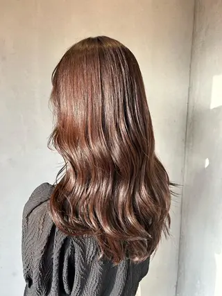 ロング レイヤーカット/長岡 グレージュ/マユ🎀のヘアスタイル