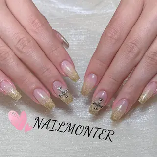 ミディアム YUKI_ Monster💟のネイルデザイン