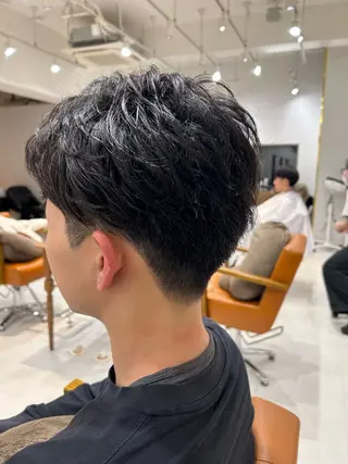 ショート メンズ 山﨑 燦人のヘアスタイル
