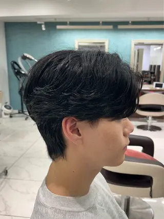 ミディアム パーマ メンズ ♠️メンズ特化／ 社 由樹♠️のヘアスタイル