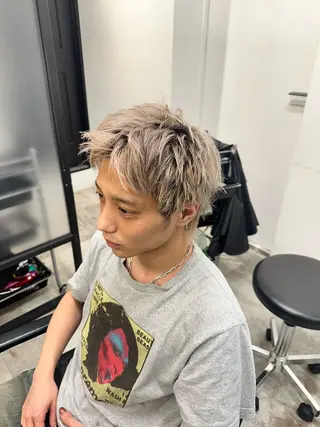 ショート メンズ EMANON 3rd店所属・メンズパーマ指名多数 NAOKIのヘアスタイル