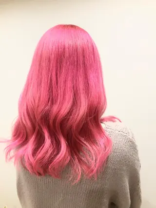 ロング カラー 茂原 麻生のヘアスタイル