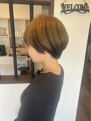 ショート 勝田 沙耶のヘアスタイル