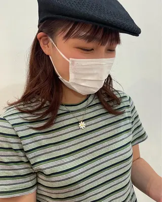 セミロング カラー chiharu ボブ/レイヤーのヘアスタイル