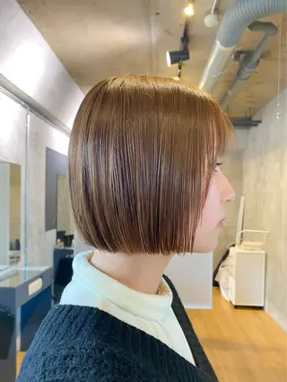 ショート カラー ‪‪❤︎‬韓国レイヤ ー❤︎/saraのヘアスタイル