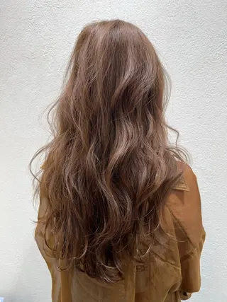 ロング カラー 髪質改善/ブリーチ 特化🧡‬‪田中颯士のヘアスタイル