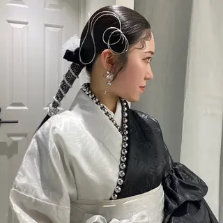 ヘアアレンジ ネイリスト/ ヘアセット　hinaのヘアスタイル