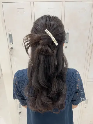ヘアアレンジ 東梅田エリアカラー ヘアセットNo. 1のヘアスタイル
