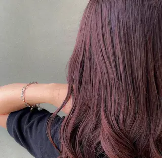 ミディアム 落合 美穂のヘアスタイル